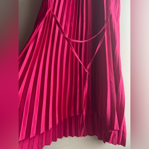 New EVANS Kimber Plain Maxi Dress merlot Size 30/32 Women - Picture 7 of 16